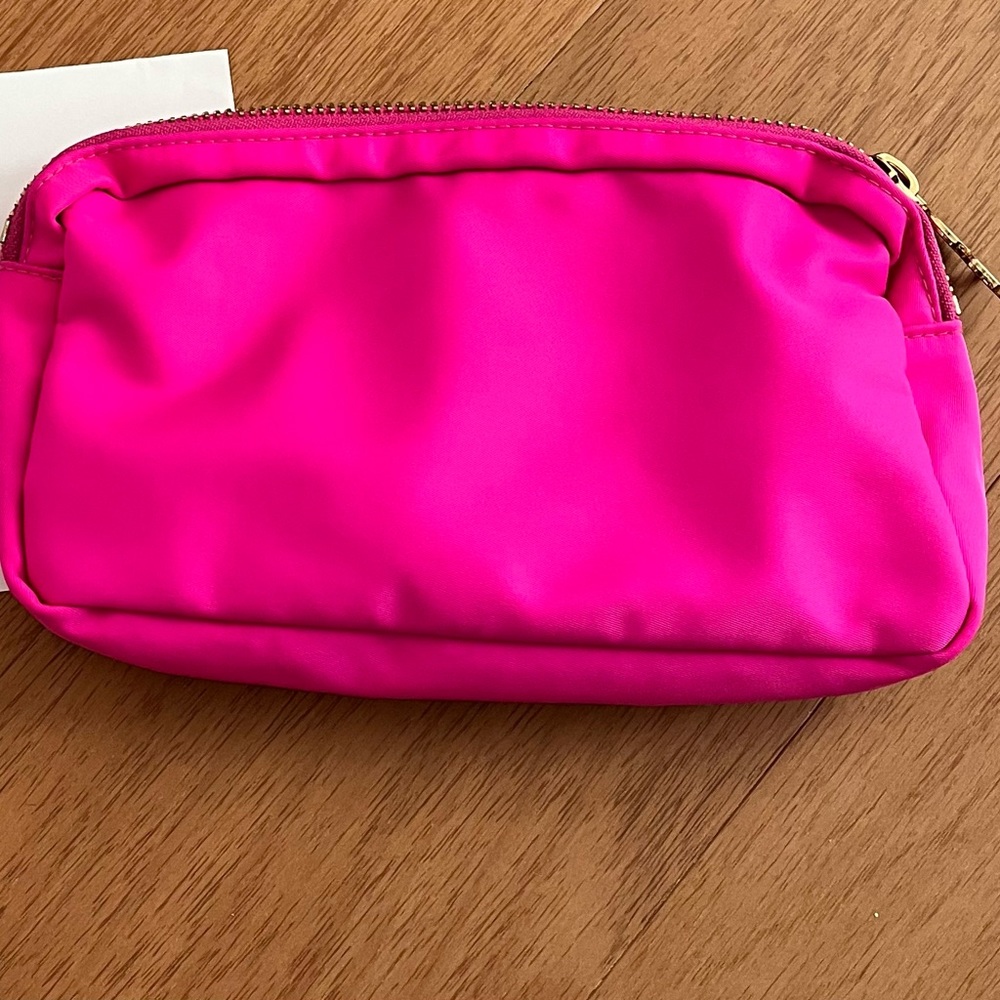 Stoney clover lane SCL neon hot pink orchid small pouch